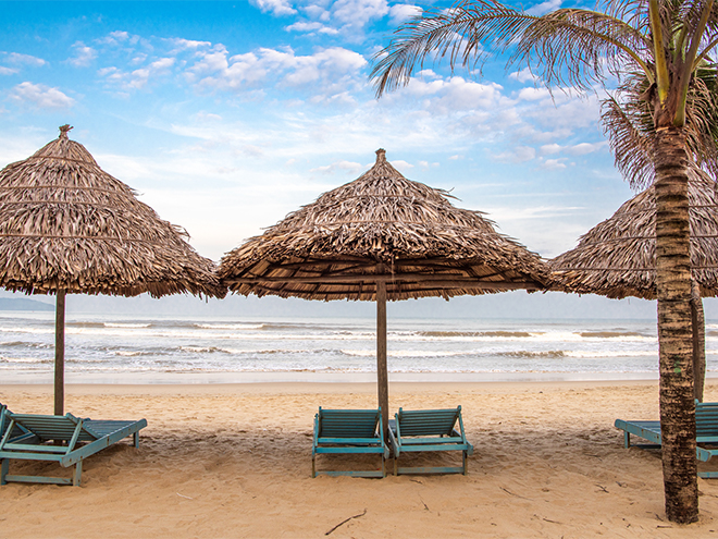 ダナンのビーチ